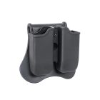 G17/G19/ACP dupla pisztolytárzseb, fekete