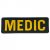 Felvarró MEDIC PVC 3 black/yellow