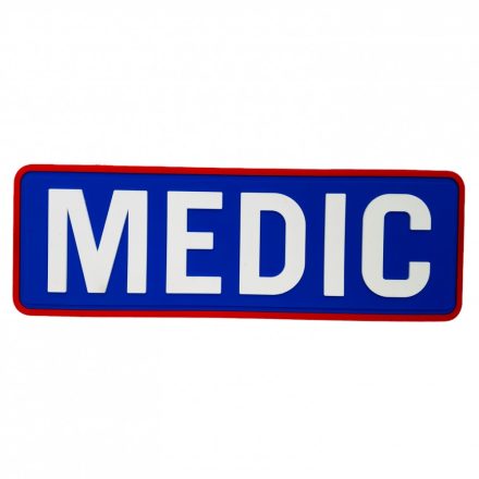 Felvarró MEDIC PVC Blue