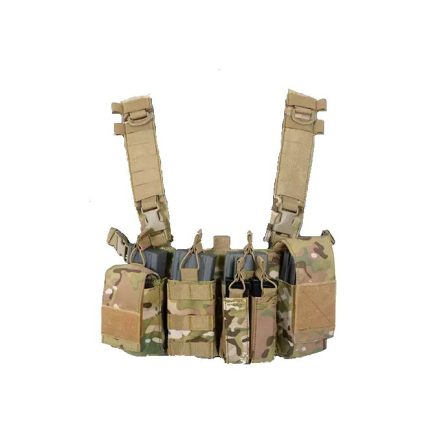 Mellény Chest Rig V3 Bucle Up Multicamo 8FIELDS