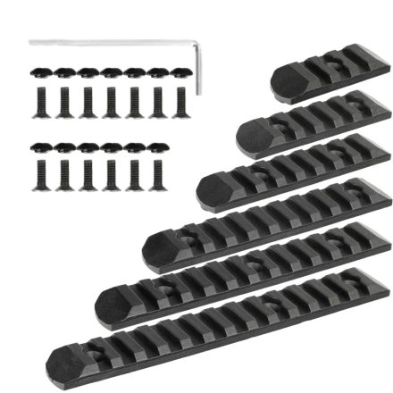 Szereléksín szett KeyMod/M-LOK - fekete