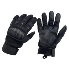 Kesztyű Military, betétes, szellőző Black "M"