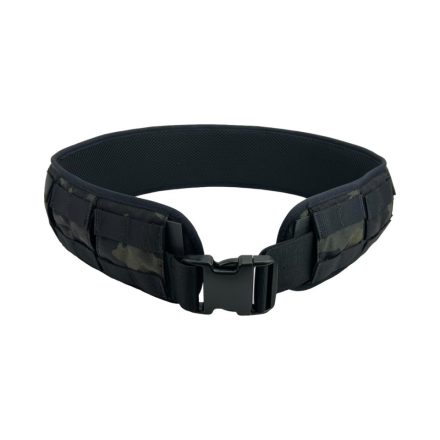 Öv párnázott 10cm széles Molle - Multicam Black "XXL"