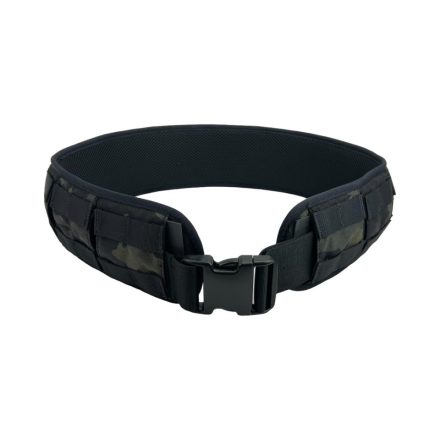 Öv párnázott 10cm széles Molle – Multicam Black – RAPTOR