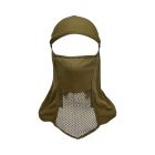 Balaclava kivehető rácsos – coyote brown – RAPTOR