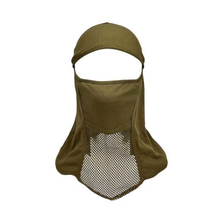 Balaclava kivehető rácsos - coyote brown