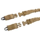 Hordszíj 2/1 pontos bungee - coyote