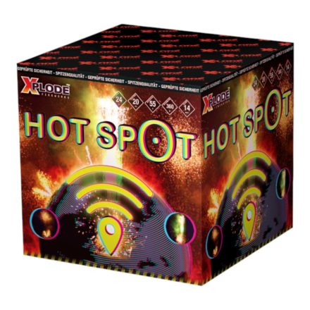 HOT SPOT - Szikraszökőkút 24 Lövés 25mm