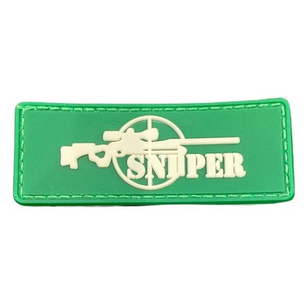 Felvarró "ACM sniper" zöld