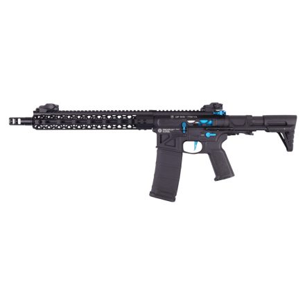 DA AR15 HEXAGON SKELETON FREYA 12,5" GEN.2 Fekete – Kék – RAPTOR