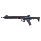 DA AR15 HEXAGON SKELETON FREYA 12,5" GEN.2 Fekete – Kék – RAPTOR