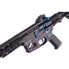 DA AR15 HEXAGON SKELETON FREYA 12,5" GEN.2 Fekete – Kék – RAPTOR