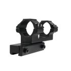 Kandar Dupla egybeszerelt Távcsőszerelék 11mm/1col tubus – RAPTOR
