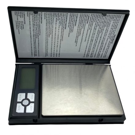 Digitlis mérleg 1108-2, 2000g, 0,1g, notebook