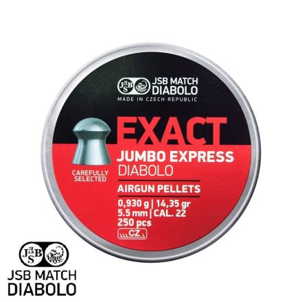  JSB Jumbo Express lövedék 5.52mm 0,930g, 250 db