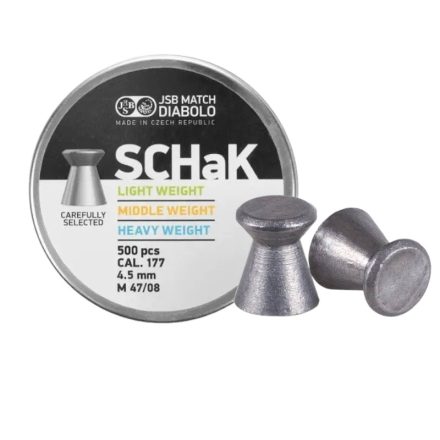 JSB Diabolo SCHaK cal.177 lövedék, 4,5 mm