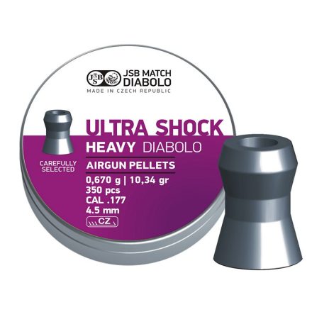 JSB Ultra Shock Heavy cal .22 léglövedék, 5.5 mm