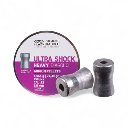 JSB Ultra Shock Heavy cal. 22 léglövédék, 5,5 mm
