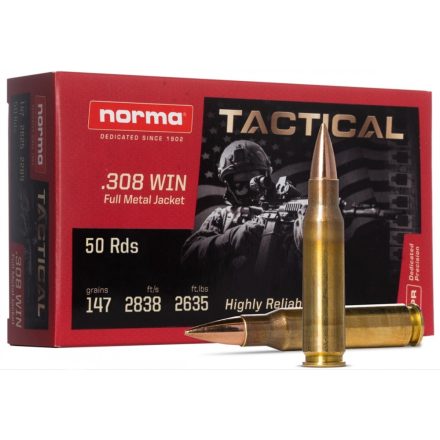 308 Win. Norma Tactical 9,5g 148gr (ár/db)