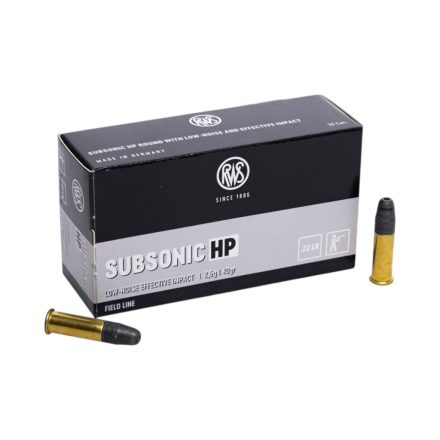 .22LR RWS Subsonic HP 2,6g 40gr