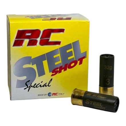 12/70 3,3mm 32g RC Steel Shot Special T3 High Perform. Atomic L. acélsörét – RAPTOR
