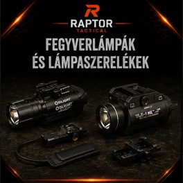 Fegyverlámpák és lámpaszerelékek