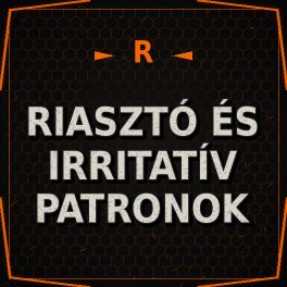 Riasztó és irritatív patronok