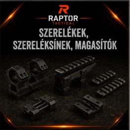 Szerelékek, szereléksínek, magasítók