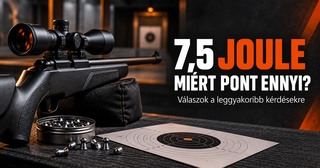 7,5 joule – miért pont ennyi? Válaszok a légfegyveres kérdéseitekre