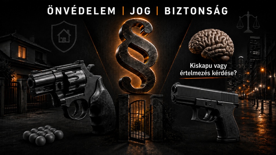 Gázriasztó és gumilövedékes fegyverek: jogos önvédelem otthon és az utcán