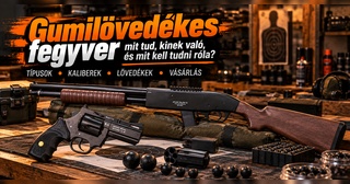 Gumilövedékes fegyver: mit tud, kinek való, és mit kell tudni róla?