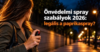 Önvédelmi spray: paprikaspray vagy gázspray, és mit szabad vele Magyarországon?