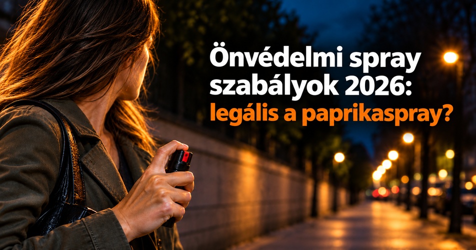 Önvédelmi spray: paprikaspray vagy gázspray, és mit szabad vele Magyarországon?