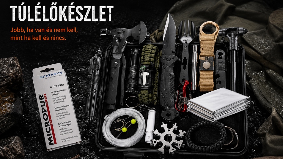 Túlélőkészlet: mi van, ha egyszer tényleg kell?