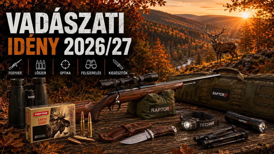 Vadászati idény 2026/27: nem szeptemberben kezdődik a felkészülés